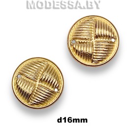 1274 Украшение d16мм Ц:Золото