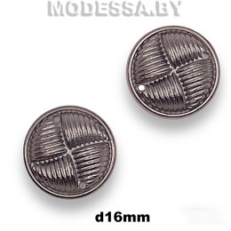 1274 Украшение d16мм Ц:Чёрный никель