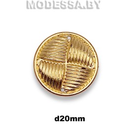 1278 Украшение d20мм Ц:Золото