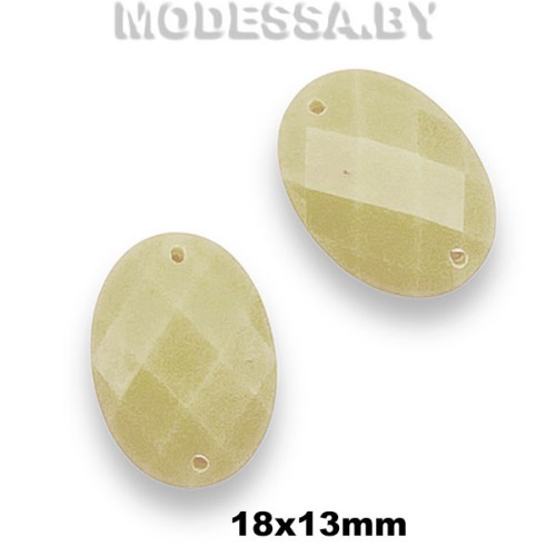 1318А Украшение 18х13мм Ц:44 Бежевый