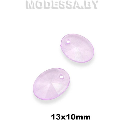 Украшение 13х10мм Ц:5 Св.Сиреневый