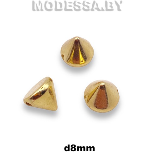 1404 Украшение d8мм Ц:Золото