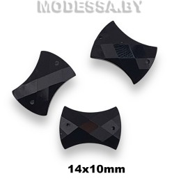 Украшение 14х10мм Ц:Чёрный