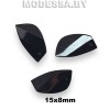 Украшение 15х8мм Ц:Чёрный