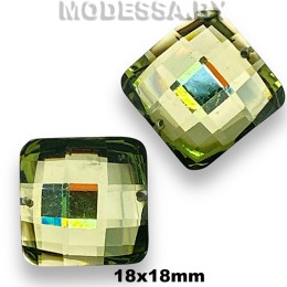 Украшение 18х18мм Ц:Зелёный 2