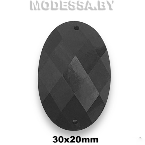 2030А Украшение 30х20 Ц:Чёрный