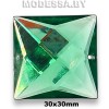 Стразы 30х30мм Ц:Зелёный 