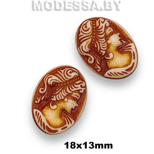 3724 АС Украшение Ц:Коричневый