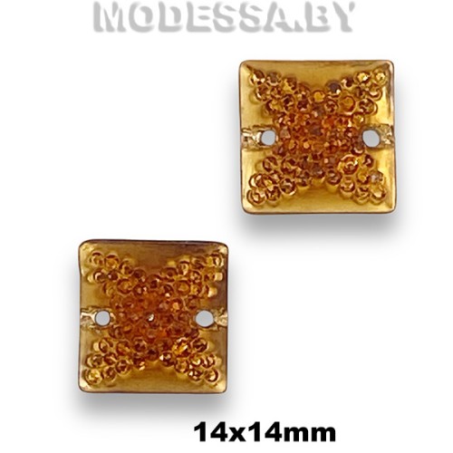 6240 SQ 14 Украшение Ц:Коричневый