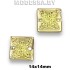 6240 SQ 14 Украшение Ц:Жёлтый