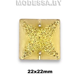 6240 SQ 22 Украшение Ц:Жёлтый