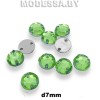 Стразы d7мм Ц:Салатовый 6