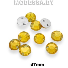 Стразы d7мм Ц:Жёлтый 6