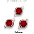 9004 Украшение 15х9мм Ц:Т.Красный N