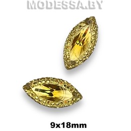 9х18 MW Украшение Ц:Жёлтый