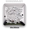 10460 AC Стразы 30х30мм N