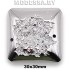 10460 AC Стразы 30х30мм N