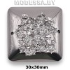 10460 AC Стразы 30x30мм BN