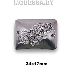 10461 AC Стразы 24х17мм BN