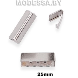45231.25 N Зажим для ленты 25мм Ц:Никель