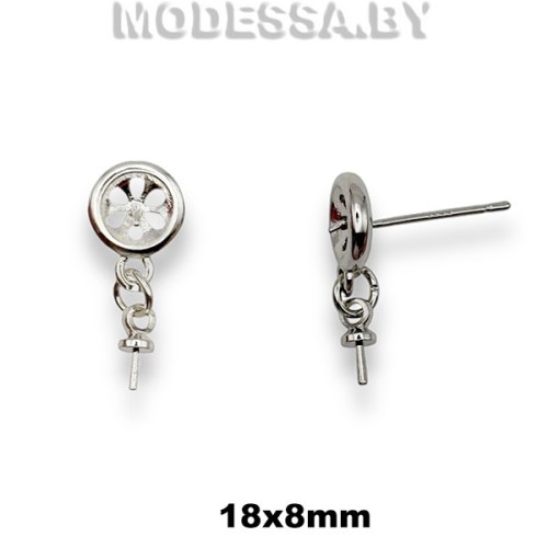 8830.12 Швензы для серёжек 18х8мм 