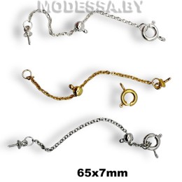 8830.26 Заготовка для бижутерии 65х7мм 