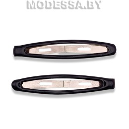 17.8 Зажимы для волос "Овал" Ц:Чёрный 