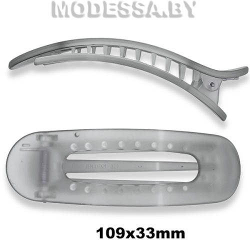 005.10 В Зажим для волос Ц:2 Серый