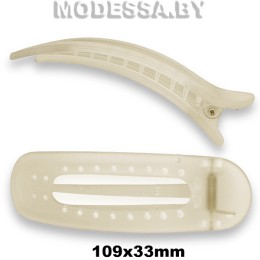 005.10 В Зажим для волос Ц:4 Бежевый