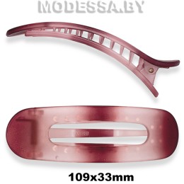 005.10 В Зажим для волос Ц:6 Бордовый