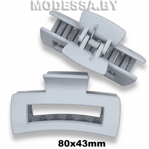 099.8 А Зажим для волос Ц:5 Св.Серый