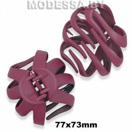 103121.1 Зажим для волос Ц:1 Бордовый