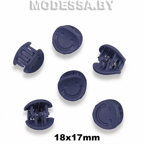 103121.3 Зажим для волос Ц:4 Синий