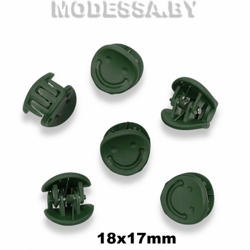 103121.3 Зажим для волос Ц:5 Зелёный