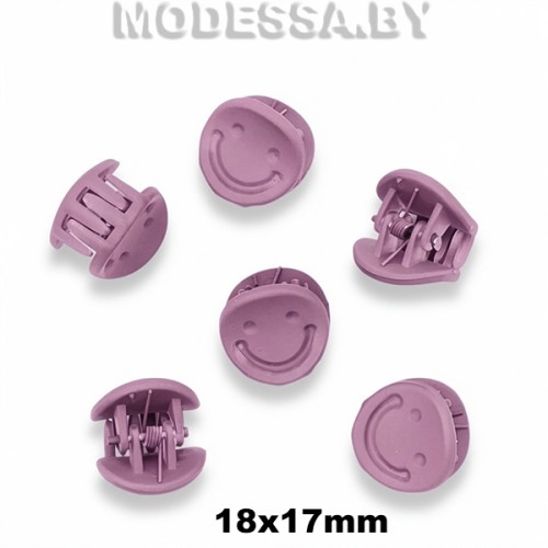 103121.3 Зажим для волос Ц:6 Розовый