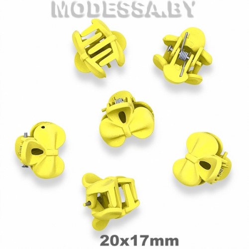 103121.4 Зажим для волос Ц:2 Жёлтый