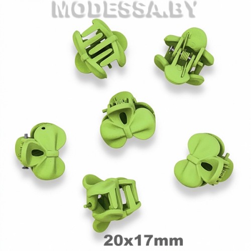 103121.4 Зажим для волос Ц:4 Оливковый