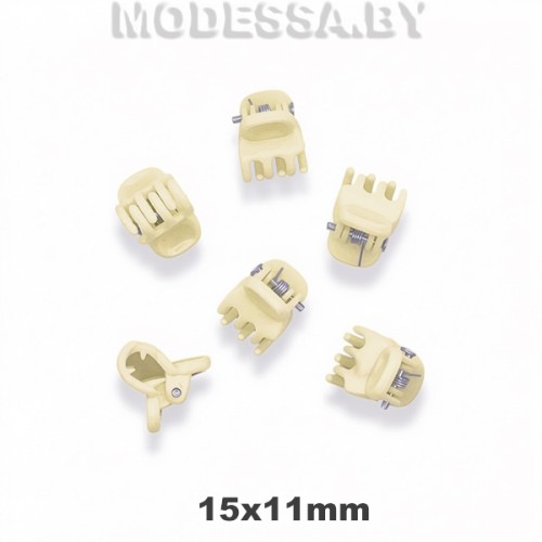 103121.6 Зажим для волос Ц:1 Жёлтый