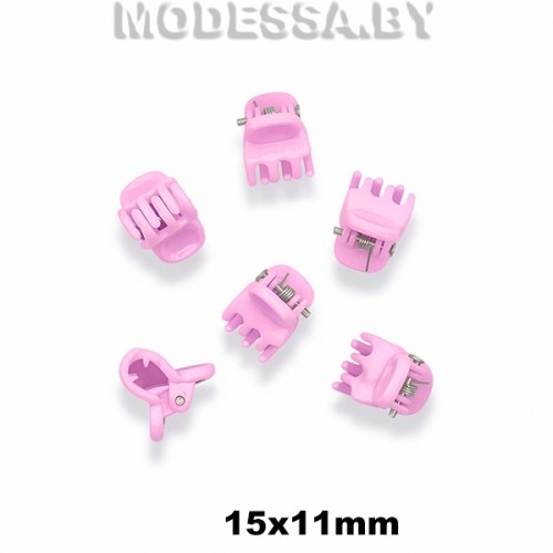103121.6 Зажим для волос Ц:2 Розовый