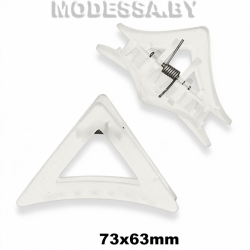 133.7 А Зажим для волос Ц:1 Прозрачный