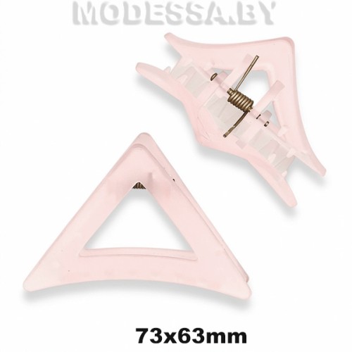 133.7 А Зажим для волос Ц:4 Св.Розовый