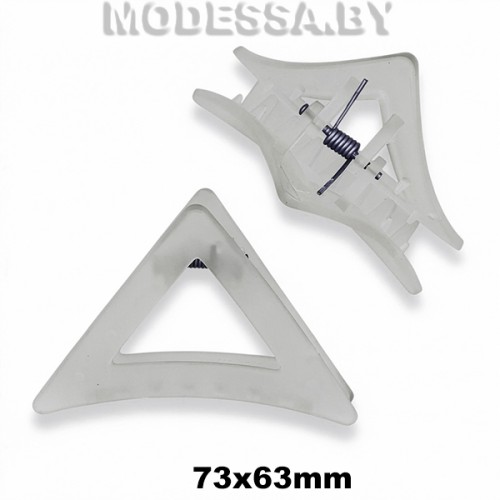 133.7 А Зажим для волос Ц:7 Серый