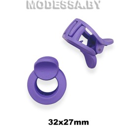 291-05 A Зажим для волос Ц:Сиреневый 