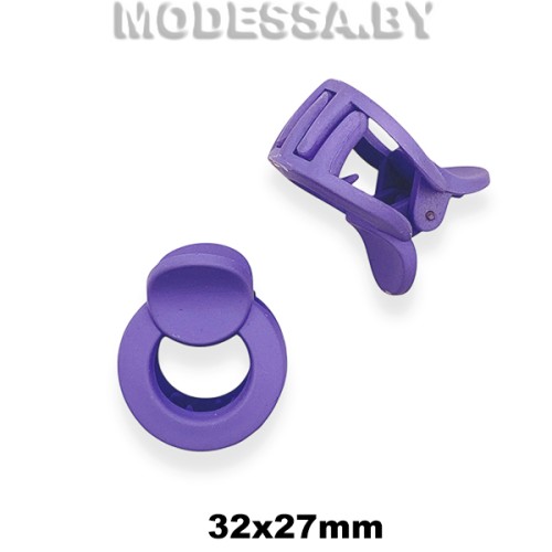 291-05 A Зажим для волос Ц:Сиреневый 