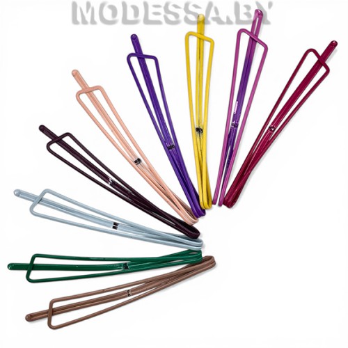 3.6 Зажимы для волос "Стрела" Ц:Ассорти 