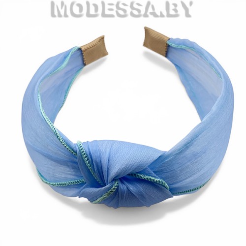 209 R Обруч для волос Ц:Голубой
