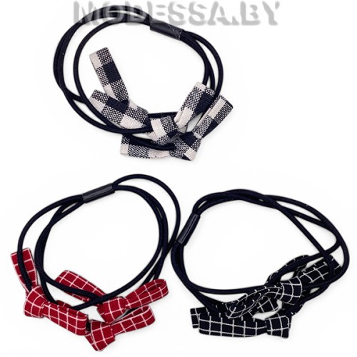 05.4 Резинка для волос "Клетка" 