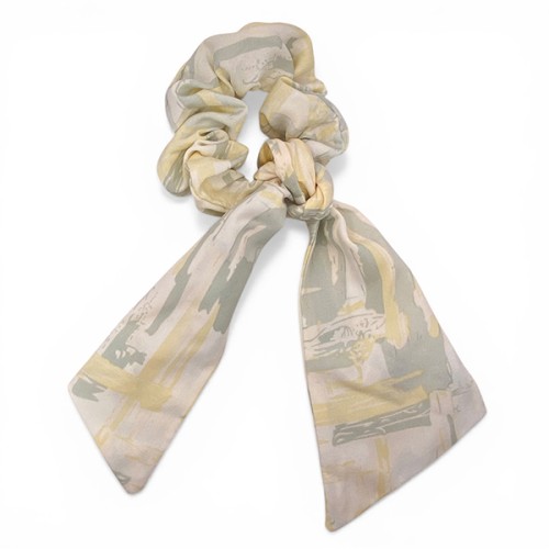 676 D Резинка для волос Ц:1 Жёлто-зелёный