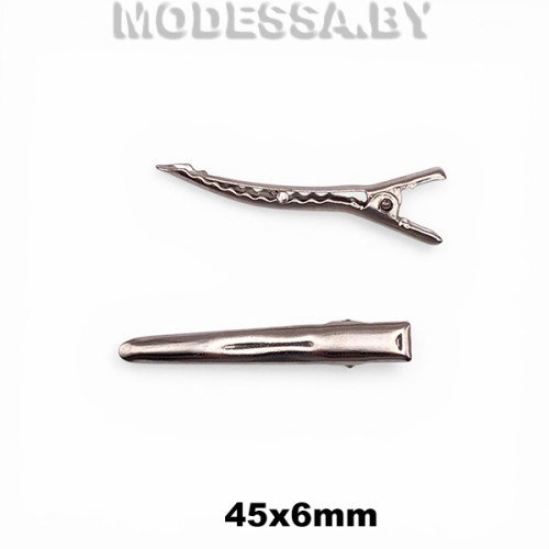 8525.07 Заготовка для заколки 45х6мм Ц:Никель
