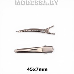 8525.09 Заготовка для заколки 45х7мм Ц:Никель